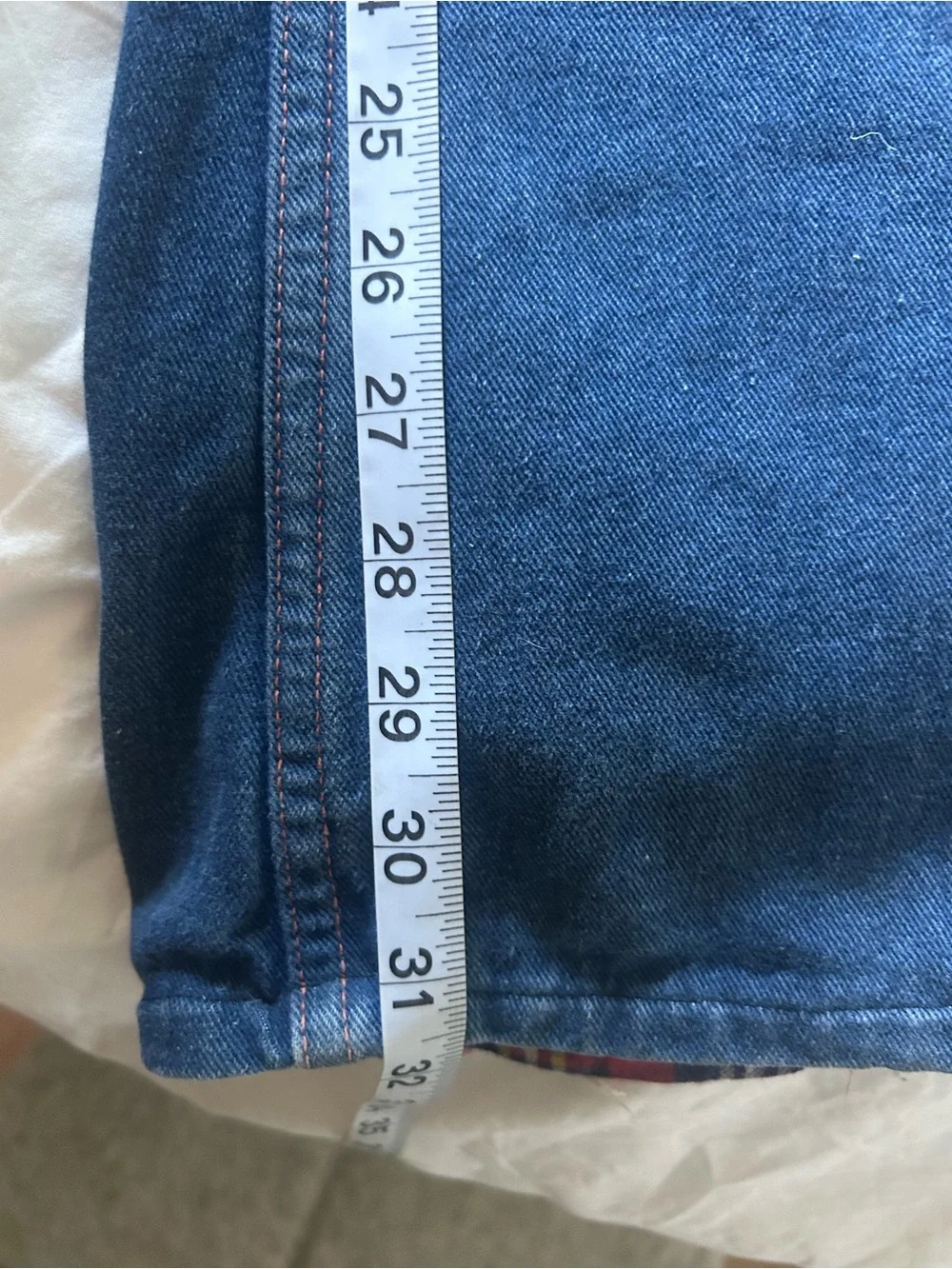 VINTAGE 70s Denim bell bottom overalls - Picture 10 of 16